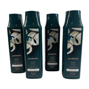 GoodBaths Ocean‎ Bliss Coconut Hibiscus Flower Moisturizing Body Lotion 13oz